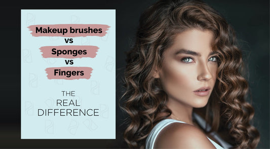 Sponges, Fingers, and Makeup Brushes