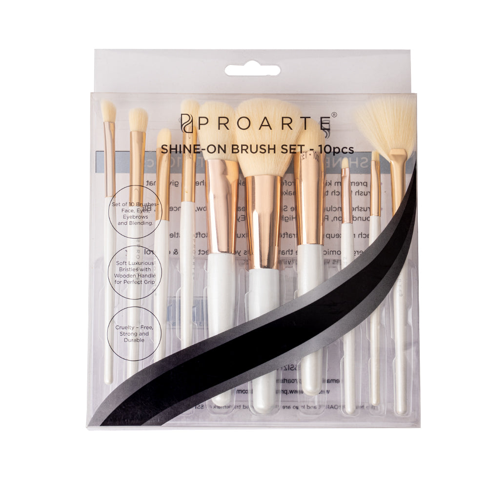 Proarte shine on brush set