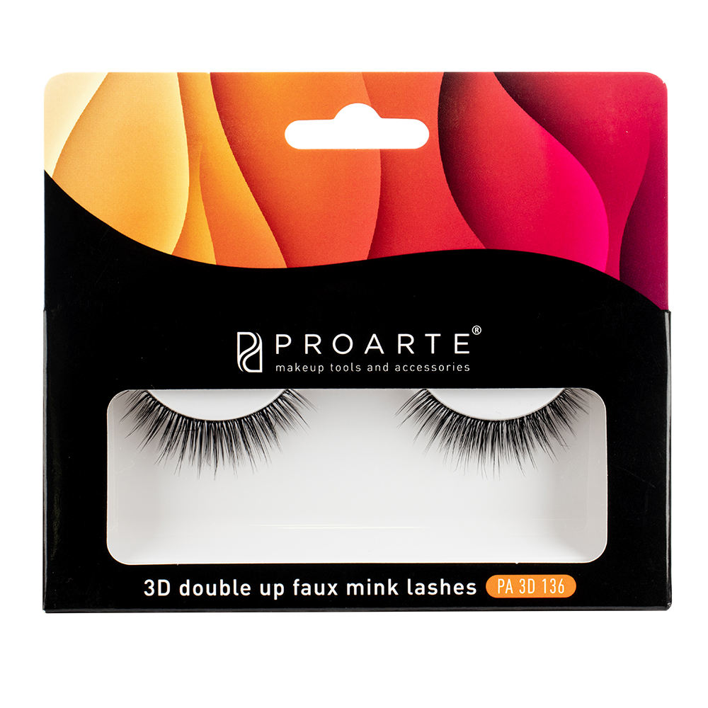 3D DOUBLE UP FAUX MINK LASHES-PA 3D 136